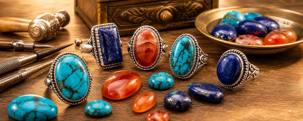 راهنمای انتخاب سنگ انگشتر؛ از ماه تولد تا خواص و انرژی سنگ‌ها